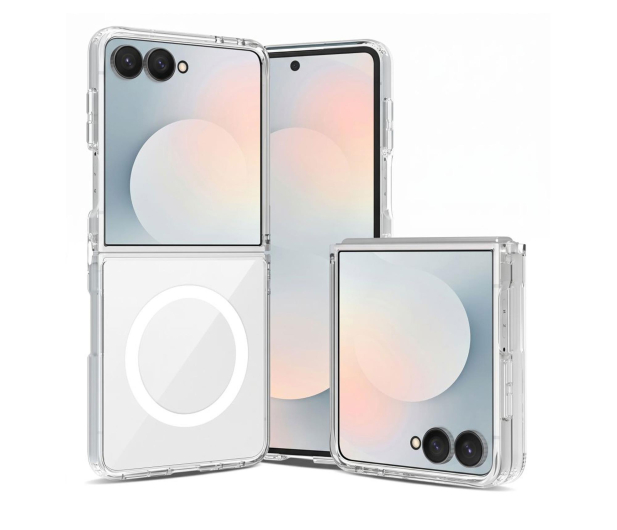 Tech-Protect Flexair Hybrid Magsafe do Galaxy Z Flip 8 Clear - 1571580 - zdjęcie 2